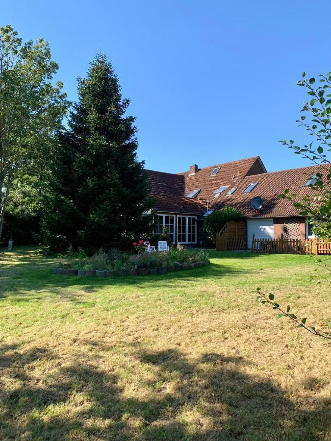 Hotel Pension Schienfatt Am Dornumersieler Tief Esterno foto